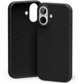 Silikoninis dėklas iPhone 17, juodas