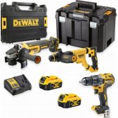 DEWALT.COMBO KIT 18V DCK327P2T (DCD791 + DCH263 + DCG405) 2x5.0Ah