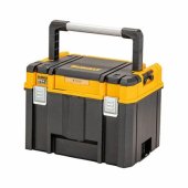 DeWALT DWST83343-1 smulkių detalių / įrankių dėžė TSTAK 2.0 juoda