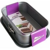 Patisse Re-sealable roasting pan with rim 28 x 18 cm Silver Top univer
