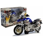 Battery-operated Motorcycle with Lights and Music Blue