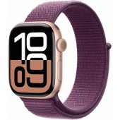 Watch Series 10 42mm Rose Gold/ Plum Loop