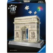 Ravensburger 3D Puzzle Iconics: Arc de Triomphe Paris - with light 216