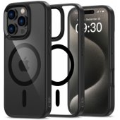 "MagMat Magsafe Case iPhone 16 Pro" Black-Clear