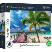 Trefl dėlionė 1000 Paradise Beach Bora-Bora Unlimited Fit Technology
