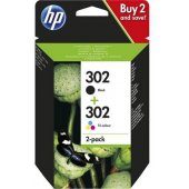 HP 302 Ink Cartridge Combo 2-Pack