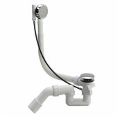 Viega Siphon Simplex drain and overflow set with automatic stopper