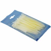 Logilink kabelių dirželių rinkinys 100 vnt. maišelyje ilgis: 200 x 2.5 mm