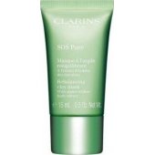 Clarins SOS Pure valomoji ir pusiausvyrą atkurianti kaukė 15ml