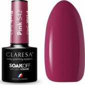 Claresa CLARESA_Soak Off UV/ LED Pink lakier hybrydowy 542 5g