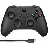 Xbox One / Xbox One S / Xbox One X / PC juodas + USB-C laidas