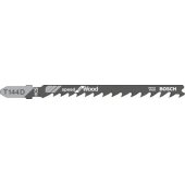 Bosch Brzeszczot do wyrzynarek Speed for Wood 100mm T 144 D 5szt. 2608