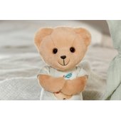 ZAPF Creation BABY born for babies Teddy 26cm, soft toy light brown