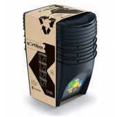 Keden atliekų rūšiavimo šiukšliadėžė Sortbox 25L SET4 juoda