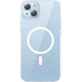 "Crystal Series Magnetic Case + Tempered Glass iPhone 14 Plus"