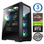 Ryzen 5 5500 16GB 500SSD+2TB RTX3050 6GB no-OS