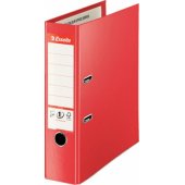 Segregator Esselte No.1 Vivida Plus dźwigniowy A4 80mm czerwony (10K19
