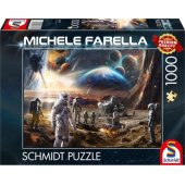 Schmidt Spiele Michele Farella: Infinite Worlds - Space Missions, Puzz