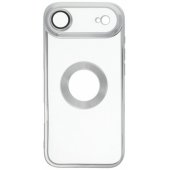 Glam dėklas iPhone 17 Air, sidabrinis