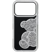 Teddy Bear Case iPhone 17 Pro Max/ 18 Pro Max Silver