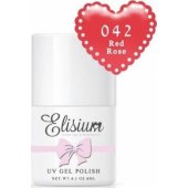 Elisium UV Gel Polish lakier hybrydowy do paznokci 042 Rose Red 8ml