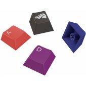 GPBT Gradient Keycaps (US) Black/ Red