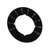 Siemens SIRIUS ACT potenciometro etiketė nuo 0 iki 9 (3SU1900-0BG16-0R