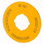 Eaton aprašomoji plokštelė M22-XBK15 d=60mm 167638