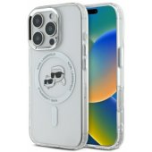 IML Metal Karl and Choupette Head MagSafe iPhone 16 Pro White