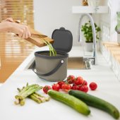 ROTHO Albula Cappuccino - waste sorting container - 3.2l