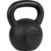 Cast iron kettlebell 40kg, REBEL ACTIVE
