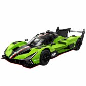 Lamborghini SC63 nuotoliniu būdu valdomas RC lenktyninis automobilis Rastar, žalias 1:14