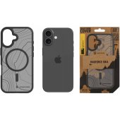 MagForce Hyperstealth silikoninis dėklas, skirtas iPhone 17, asfalto spalvos
