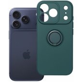 Silicone Ring Case with Stand iPhone 17 Pro Max/ 18 Pro Max Green