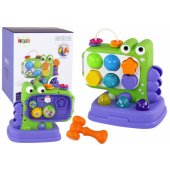 Dinosaur Educational Panel Whack-A-Mole Sorter Game For Children Purpl