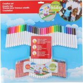 Topwrite Topwrite – didelis piešimo rinkinys, net 65 vnt.