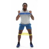 Set of 4 aerobic latex bands