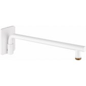Deante CASCADA BIANCO WALL SPOUT MOVABLE 400mm