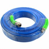 Reinforced Air Hose PU 12mm x 8mm 10m blue