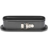 Patisse plieninė šokinėjimo formos kepimo forma, 30 cm, pilka
