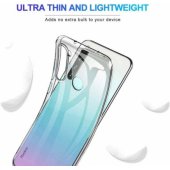 Galinis dėklas Ultra 1 mm Huawei Honor 8A permatomas