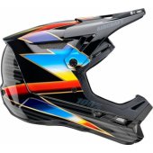 100% Full Face 100% AIRCRAFT COMPOSITE Helmet Knoc Black size XL.