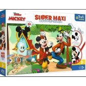 Trefl 24 dalių dėlionė TREFL SUPER MAXI MICKEY WESOLY HOUSE