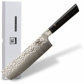 Zayiko damasko Nakiri peilis (Pakka) 18 cm