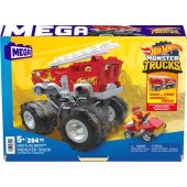 Mattel Hot Wheels Monster Trucks Mega - 5-Alarm Build Vehicle