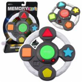 Elektroninis loginis žaidimas Memory Arcade, vairas, šviesos, garsai