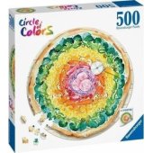 Ravensburger dėlionė Circle of Colors Pizza (detalių: 500)
