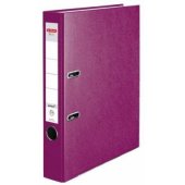 Segregator Herlitz dźwigniowy A4 50mm jagodowy (0050011889)