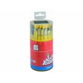Top Tools drill bit for concrete, wood, metal 18pcs. (60H018)