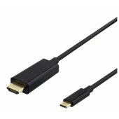 HDMI–USB-C kabelis 4K 60Hz 2m juodas